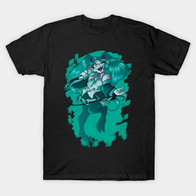 Spider Miku T-Shirt by BonetrixARTS